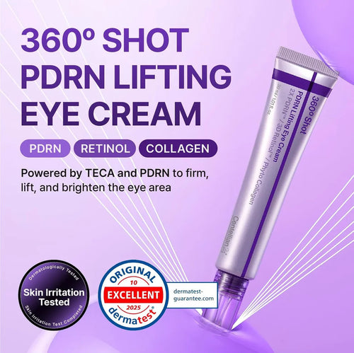 360º Shot PDRN lifting Eye cream || 30ml || Buy 1 get 1 free