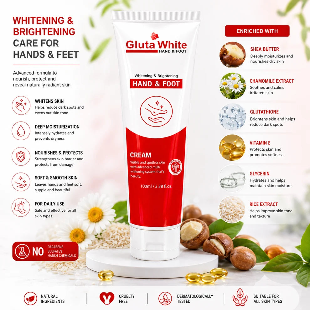 Gluta White Hand & Foot Cream